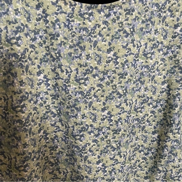 Abercrombie & Fitch Micro Floral Puff Sleeve Flounce Mini Dress Size XST - Picture 2 of 5